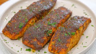 Cajun Honey Butter Salmon Recipe [upl. by Pozzy]