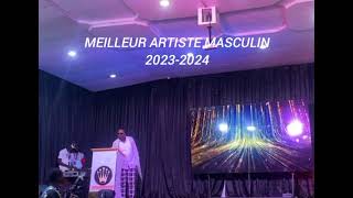 Martino NGALLÉ élu MEILLEUR ARTISTE MASCULIN 20232024 [upl. by Pansy156]