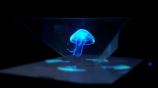 Hologram  Make a 3D Hologram at Home  Simple DIY  New Hologram Video  Hologram Projector [upl. by Ycat]