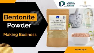 Start Bentonite Powder Making Business  Innovative amp Money Making Business Idea [upl. by Ynolem59]