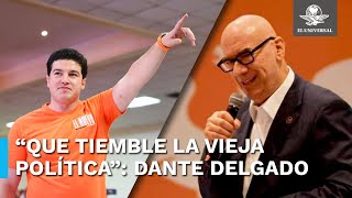 Dante Delgado se pronuncia después de que Samuel García abandonara la contienda electoral [upl. by Manlove]