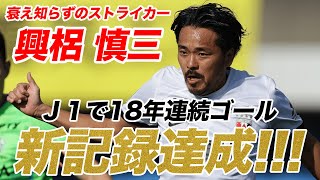 【新記録】まさにレジェンド！興梠慎三、Ｊ１で18年連続ゴールを達成！ [upl. by Onirefes803]