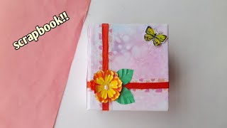 Full scrapbook display scrapbook ideas for gift [upl. by Eppie]