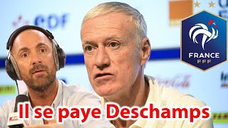 Christophe Dugarry sen prend de nouveau à Didier Deschamps [upl. by Kenna]