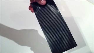 How to Remove Wrinkles in 3M Carbon Fiber Vinyl [upl. by Tonjes]