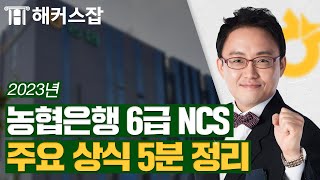 농협은행 6급 NCS 🌳 직무상식 옵션전략 5분만에 정리｜해커스공기업 김태형 [upl. by Inaja]