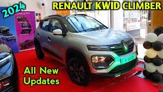 Renault Kwid Climber 2024 Updates  New Renault Kwid Climber  Kwid Climber 2024 Model  Kwid 2024 [upl. by Raual]