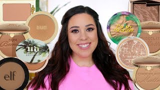 RANKING ALL OF MY BRONZERS FROM WORST TO BEST  A QUICK DECLUTTER [upl. by Schnur]