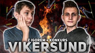 DSJ 4 VIKERSUND 3 z IGOREM  KONKURS [upl. by Lledo]