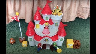 Mushroom Kingdom Castle  World of Nintendo Jakks Pacific [upl. by Furlong355]