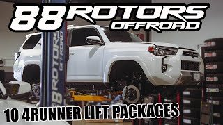 10PACK OF TOYOTA 4RUNNER LIFT PACKAGES WITH SUSPENSION LIFTS [upl. by Nosiddam990]