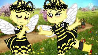 🐝as abelhas se comunicam através da dança••meme🍯 gacha club 🐝 ★reportado★ [upl. by Lombardi613]