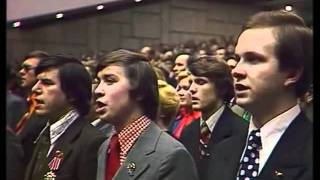 The internationale in Soviet Union National Congress 1978 Интернационал [upl. by Auqenwahs]