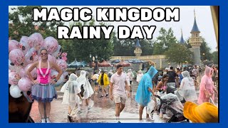 Disney Magic Kingdom Rainy Day [upl. by Virendra]