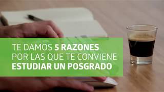 5 razones por las que te conviene estudiar un Posgrado [upl. by Seavir]