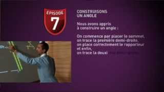 Maths 6eme 7  les angles [upl. by Llezo]