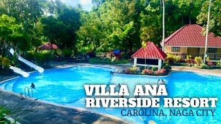 TRAVEL VLOG  VILLA ANA RIVERSIDE RESORT  Carolina Naga City Holy Week [upl. by Nylanej830]