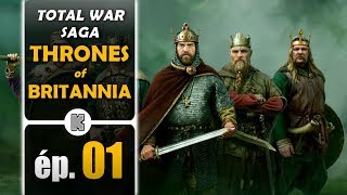 FR Total War Saga THRONES OF BRITANNIA VIKINGS Gameplay ép 1 let’s play en français [upl. by Efeek]