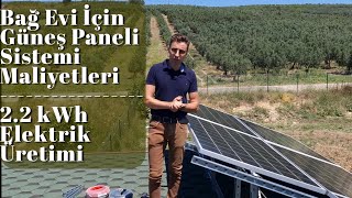 Bağ Evi için 27 Kw Güneş Paneli Elektrik Üretim Fiyatları Nasıl  Doğru Montaj Nasıl Yapılmalıdır [upl. by Nnaeirual465]