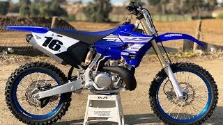 First Ride 2019 Yamaha YZ250 2 Stroke  Motocross Action Magazine [upl. by Abdella]