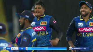 Vandersay sixfer stuns India  2nd ODI Highlights  Sri Lanka vs India 2024 [upl. by Aleinad]