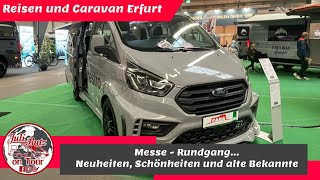 Reisen und Caravan Messe ErfurtNeuheitenSchönheiten und alte Bekannte messe caravan camping [upl. by Ribble]