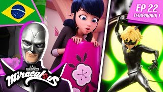 🇧🇷 MIRACULOUS  🐞 LADYBUG amp CAT NOIR Origem Parte 1  Episódio completo ▶️ Temporada 1 Ep 22  🇧🇷 [upl. by Roman]