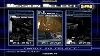 Virtua Cop 3 Full Game Cxbx Demulshooter two players [upl. by Abih400]