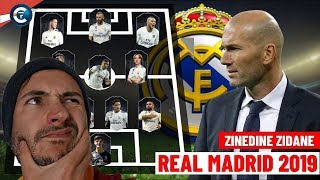 LES NOUVELLES RECRUES DU REAL MADRID DE ZIDANE 20192020 [upl. by Sakul801]