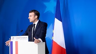 Conférence de presse à l’issue du Conseil européen  Emmanuel Macron [upl. by Starobin]