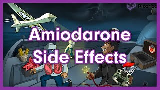 Amiodarone Side Effects Mnemonic for Nursing Pharmacology NCLEX [upl. by Dlarej687]