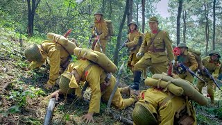 日軍踏入獵戶領地，卻不料獵戶領地中佈滿地刺埋伏，直接殺穿日軍！【抗日】 [upl. by Naitsabes139]