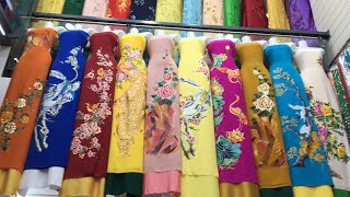 VIETNAM VLOG PART 6 BUYING DRESSES AO DAI [upl. by Willette819]