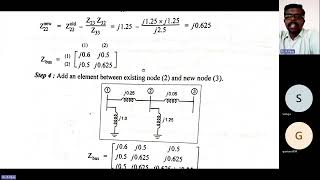 Solved Problem 3 on the Formation of Ybus Matrix by Bus Building Algorithm powersystemanalysis [upl. by Anitnuahs]