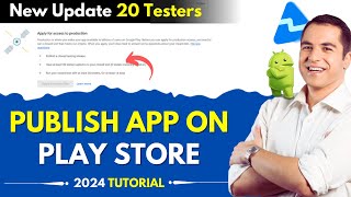 how to publish app on play store 2024  Play Console New Policy How To Publish App  20 Tersters [upl. by Nannek]