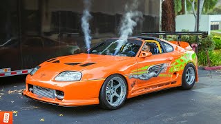 Building a Modern Day Fast and Furious 1994 Toyota Supra Turbo in 28 minutes TRANSFORMATION [upl. by Ted561]