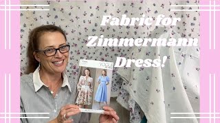 Turning Fabric into Fashion  ZIMMERMAN inspired fabric arrived  Lets make this dress [upl. by Eedyak49]