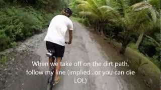 Mountain Biking on Montserrat Caribbean Island [upl. by Ahras]