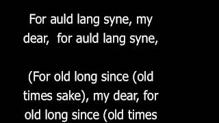 Auld Lang Syne Dougie MacLean With LyricsEnglish Translation12312023 update in description [upl. by Ades98]