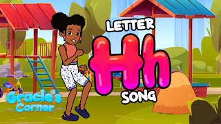 Letter H Song  Letter Recognition  Phonics with Gracie’s Corner  Kids Songs  Nursery Rhymes [upl. by Leinoto]