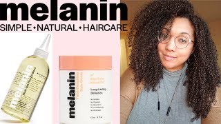 MELANIN HAIRCARE  Is it HG worthy  ASHKINS CURLS [upl. by Atikal]