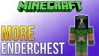 Minecraft More Essential Enderchest Minecraft Tutorial [upl. by Nitsa]