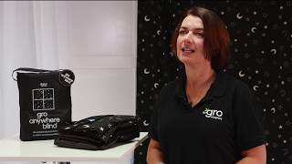 Gro Anywhere Blind Product Demo [upl. by Corsiglia]