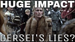 Cersei Lannisters Biggest Lie  Game of Thrones Season 8 End Game Theory [upl. by Suruat894]