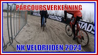 NK VELDRIJDEN 2024  Hoogeveen  GoPro lap  Verkenning  Recon Dutch Championship cyclocross [upl. by Skantze216]