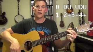 Intro to Guitar Strumming How to Change Chords IN TIME [upl. by Athena]