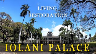 Iolani Palace Honolulu Oahu Hawaii USA [upl. by Necyla94]