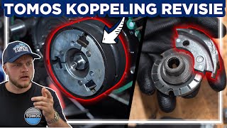 Tomos A35 KOPPELING REVISIE how to  Segmenten Veer  Lagers [upl. by Inanaup145]