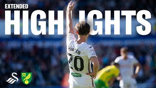 Swansea City v Norwich City  Extended Highlights [upl. by Yevrah431]