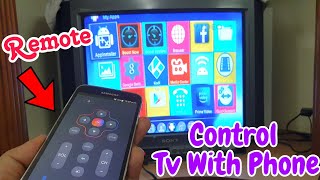 TV Remote In mobile Phone  How To Use Phone As TV Remote Control  Smartphone ko TV remote banaye [upl. by Maltz]